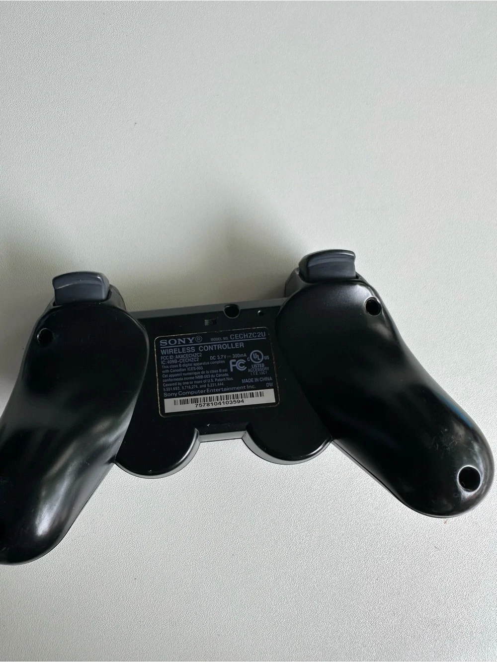 Sony Black Dual Analog PlayStation Controller